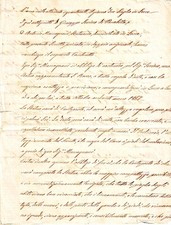 Lettera antica parabita usato Lettera antica parabita usato  Matino