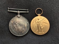 Ww1 pair albert for sale  HARTLEPOOL