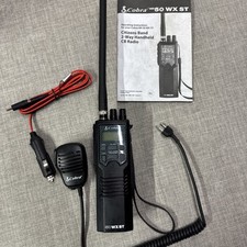 Rádio CB portátil Cobra HH50WXST 40 canais NOAA alertas só funciona conectado 2 comprar usado  Enviando para Brazil