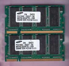 512mb 2x256mb 2700s for sale  Atlanta