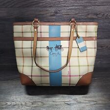 Coach heritage plaid for sale  Caseyville