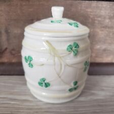 Belleek shamrock barrel for sale  San Diego