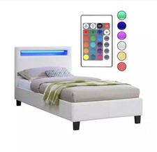 Ledbett 90x200 einzelbett gebraucht kaufen  Lüchow