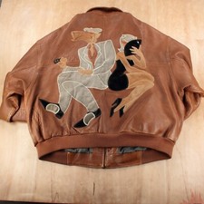 Vtg 90s pelle d'occasion  Expédié en Belgium