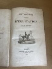 Dictionnaire equitation bauche d'occasion  Expédié en Belgium