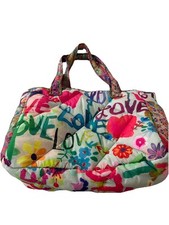 Bolsa tote/ombro de náilon Natural Life média amor inchada 10x12x4” cores brilhantes comprar usado  Enviando para Brazil