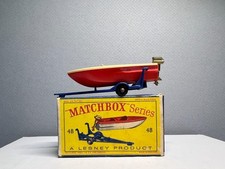 Matchbox Regular Wheels # 48 Trailer + BARCO ESPORTIVO comprar usado  Enviando para Brazil