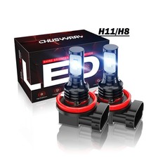 2x Lâmpadas de neblina LED H8 H16 H11 H9 lâmpadas brancas de alta potência DRL comprar usado  Enviando para Brazil