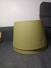 Lampshades olive green for sale  HORLEY