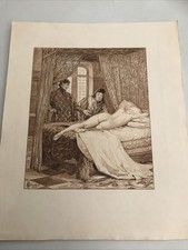 Gravure. malassis 1928. d'occasion  La Rochefoucauld