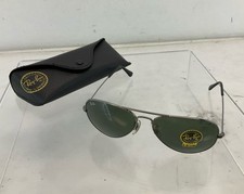 Óculos de sol Ray-Ban RB3025 Aviator L W0879 Gunmetal e preto lente G-15, usado comprar usado Óculos de sol Ray-Ban RB3025 Aviator L W0879 Gunmetal e preto lente G-15, usado comprar usado  Enviando para Brazil