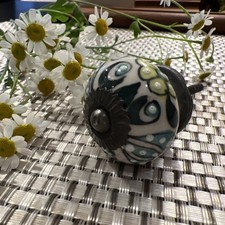 Cabinet knob blue for sale  Brooklyn