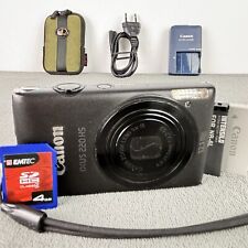 Canon IXUS 220 HS / PowerShot ELPH 300 HS 12.1MP Digital Compact Camera Set comprar usado  Enviando para Brazil