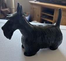 Black resin scottie for sale  CHULMLEIGH
