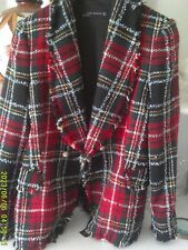 Zara veste ecossaise d'occasion  Poitiers