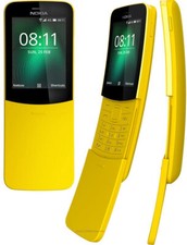 Usado, Nokia 8110 4G Unlocked 4GB Dual Sim KaiOS 2.5.1 Slide Banana Cellphone Yellow comprar usado  Enviando para Brazil