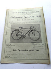 Advertising documents bicycles d'occasion  Expédié en Belgium