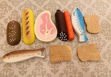 Wooden play food for sale  MANNINGTREE