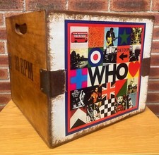 Vintage record box for sale  CREWE
