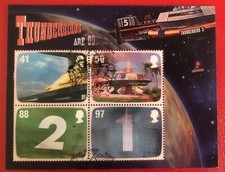 Thunderbirds stamps 3142 for sale  MARLBOROUGH