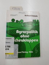 Agrarpolitik hne scheuklappen gebraucht kaufen  Dinkelscherben