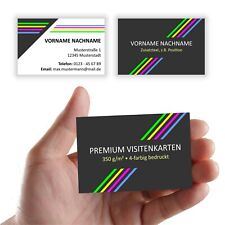 Premium visitenkarten einseiti gebraucht kaufen  Gröbzig