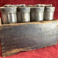 Antiga bateria Exide Radio B molhada 12 células frascos de vidro estojo de madeira rádio comprar usado Antiga bateria Exide Radio B molhada 12 células frascos de vidro estojo de madeira rádio comprar usado  Enviando para Brazil