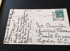 Postcard postmark square for sale  SPALDING