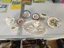 Miniature dollhouse tableware for sale  NORTHAMPTON