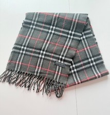 Burberry scarf grey for sale  WINCHESTER