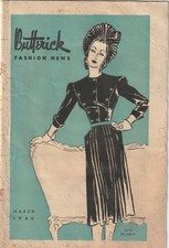 Butterick fashion news. for sale  BOURNEMOUTH