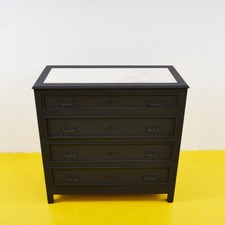Cassettiera nera con usato  Ferrara