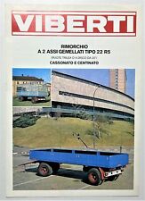 Brochure viberti rimorchio usato  Vimodrone