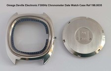 Omega Deville Electronic F300Hz cronômetro data relógio estojo ref 198.0035 comprar usado  Enviando para Brazil