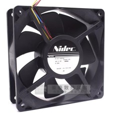 Ventilador de refrigeração NIDEC D12E-48PS4 12038 DC48V 0.28A 12CM 4 fios bola dupla comprar usado  Enviando para Brazil