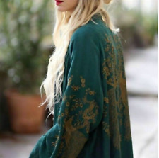 Zara HAFTOWANE KIMONO Rozmiar XS Oversize ZIELONY ZŁOTY ŻAKARD 💕 ref 6428/041, używany na sprzedaż  Wysyłka do Poland