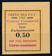 Timbre grève corse d'occasion  Dunkerque-