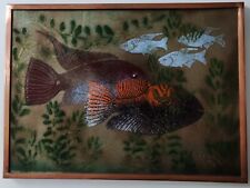Emaille bild fische gebraucht kaufen  Erfurt