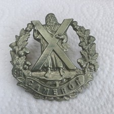 Cameron highlanders cap for sale  LEICESTER