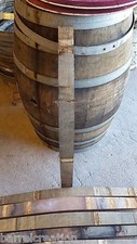 1 barril de vinho usado Stave from a Napa Valley Winery carvalho maciço frete grátis comprar usado  Enviando para Brazil