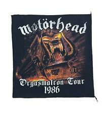 Usado, Motorhead Orgasmatron Tour 1986 Vintage Patch Traseiro Realmente Raro Um comprar usado  Enviando para Brazil