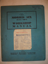 Morris six workshop for sale Morris six workshop for sale  BARNET