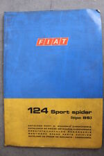 Fiat 124 sport gebraucht kaufen  Nassenfels