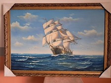 Quadro veliero dipinto usato  Palermo