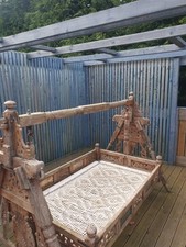 Children swinging hardwood for sale  ALFRETON