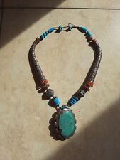 Collana argento tibetano usato Collana argento tibetano usato  Parma