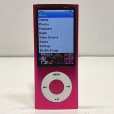 Używany, Apple iPod Nano (5. generacji) model-A1320 - różowy na sprzedaż  Wysyłka do Poland