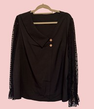 Elegante schwarze bluse gebraucht kaufen Elegante schwarze bluse gebraucht kaufen  Rees