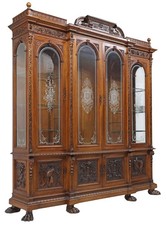 Antique breakfront bookcase for sale  Austin