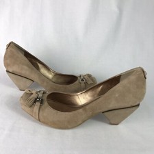 Vestido feminino Santa Lolla Pumps 9 couro marrom biqueira recortada Brasil comprar usado  Enviando para Brazil